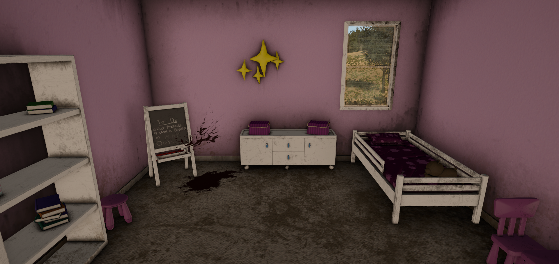 Bedroom after
