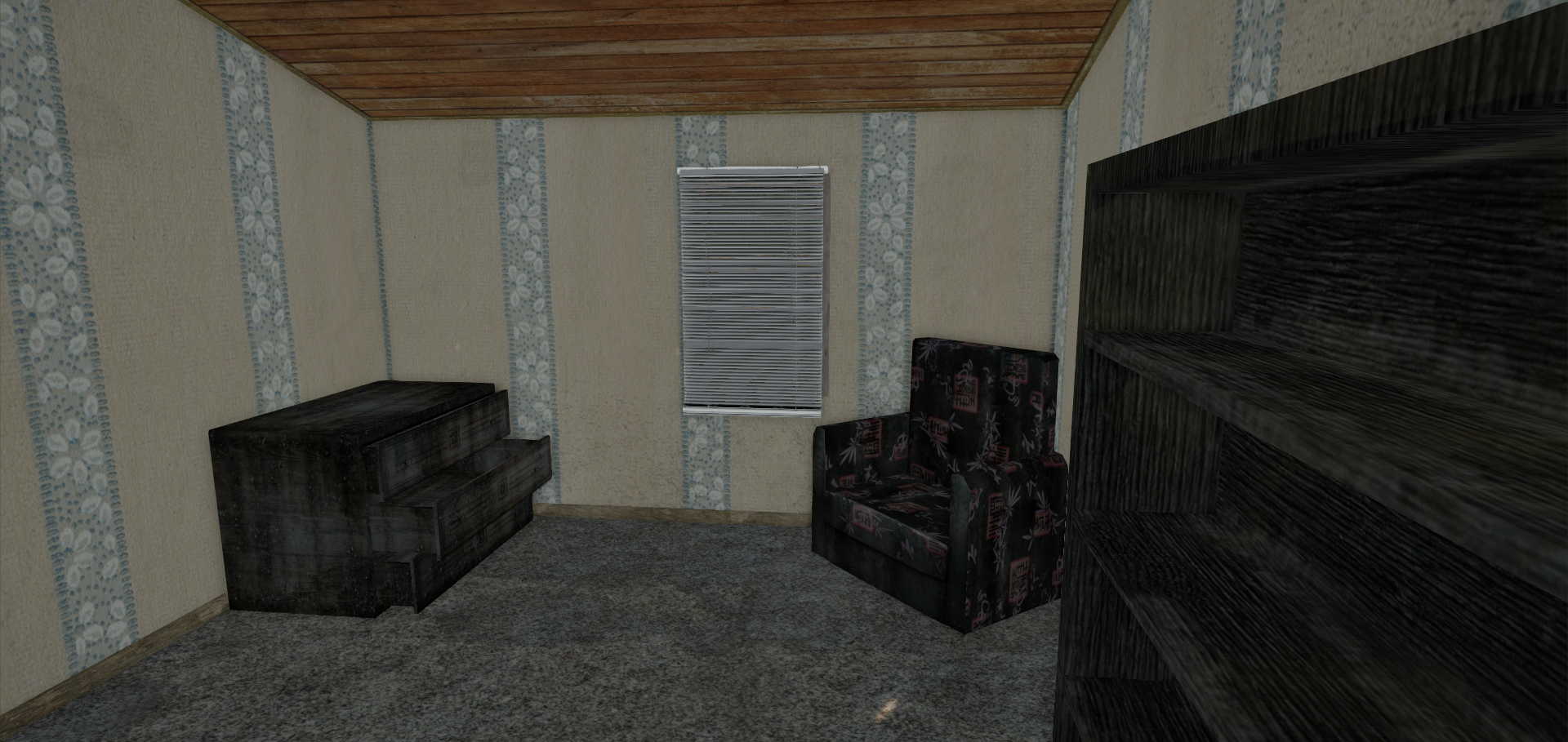 Bedroom 2, before.