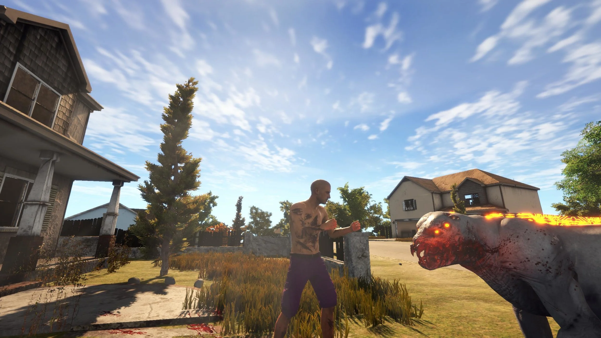 Trying to fight a Stalker bare-handed isn't a good idea.