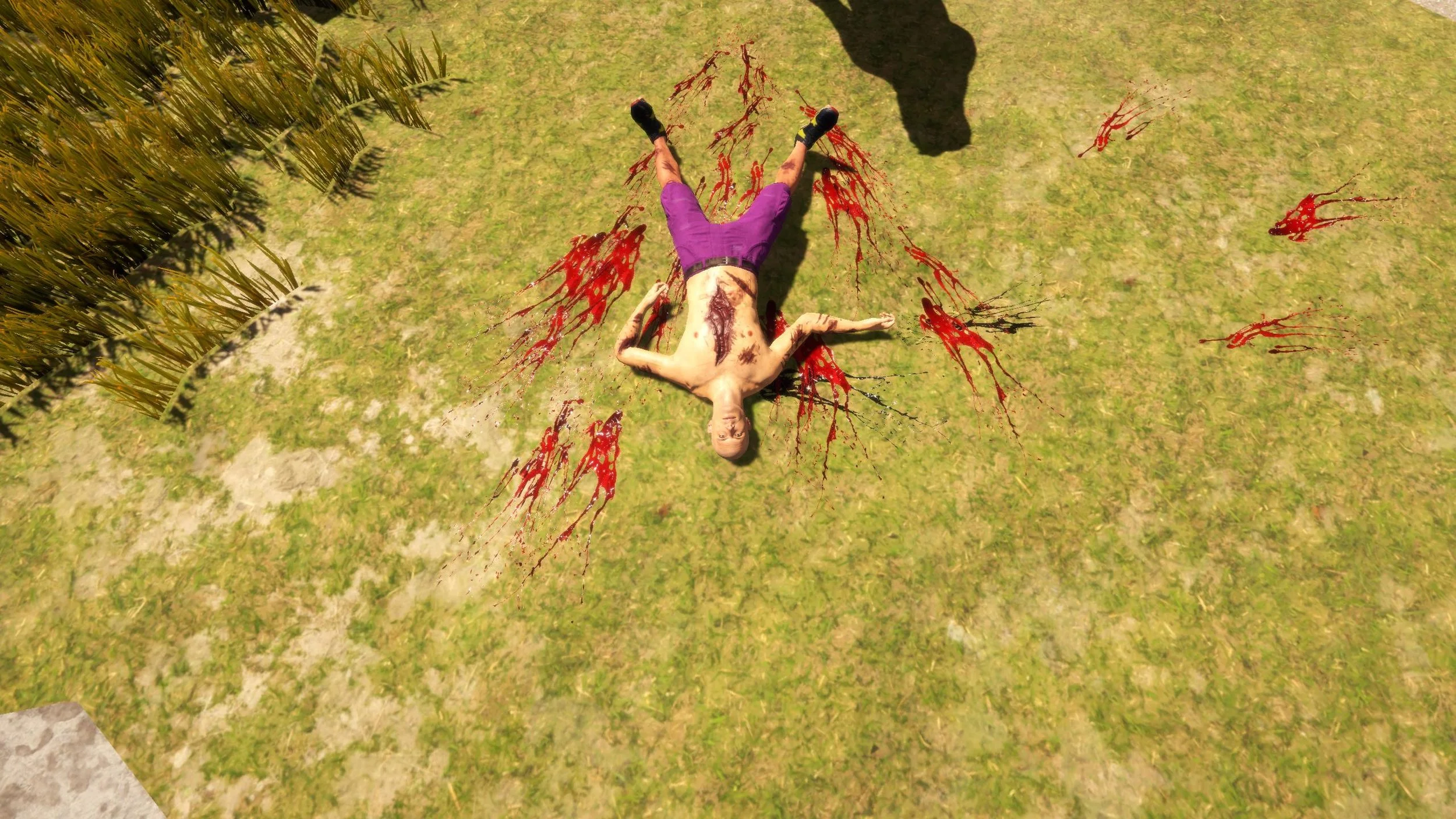He didn't make it.