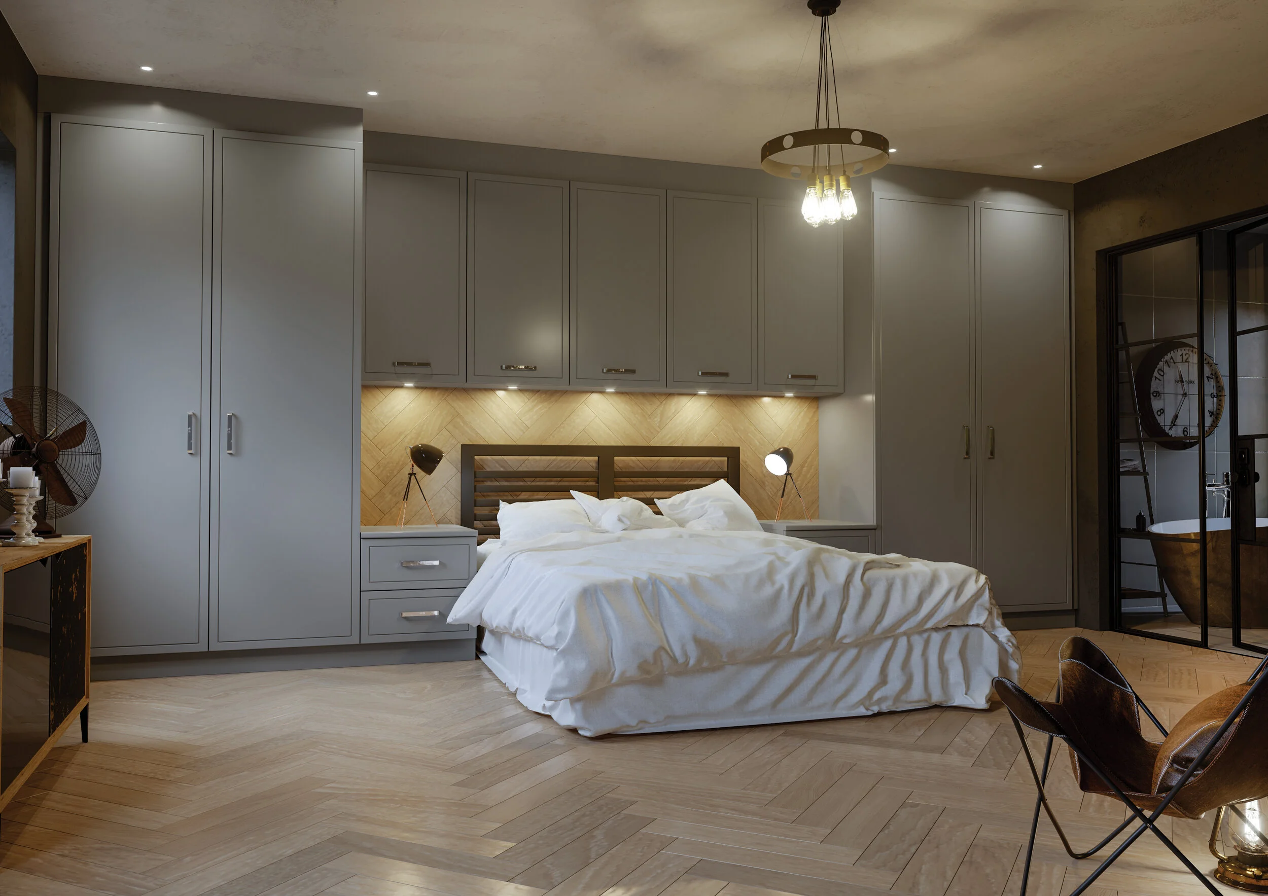 Bespoke Fitted Bedrooms in York - Custom Bedroom Design | Saksons ...