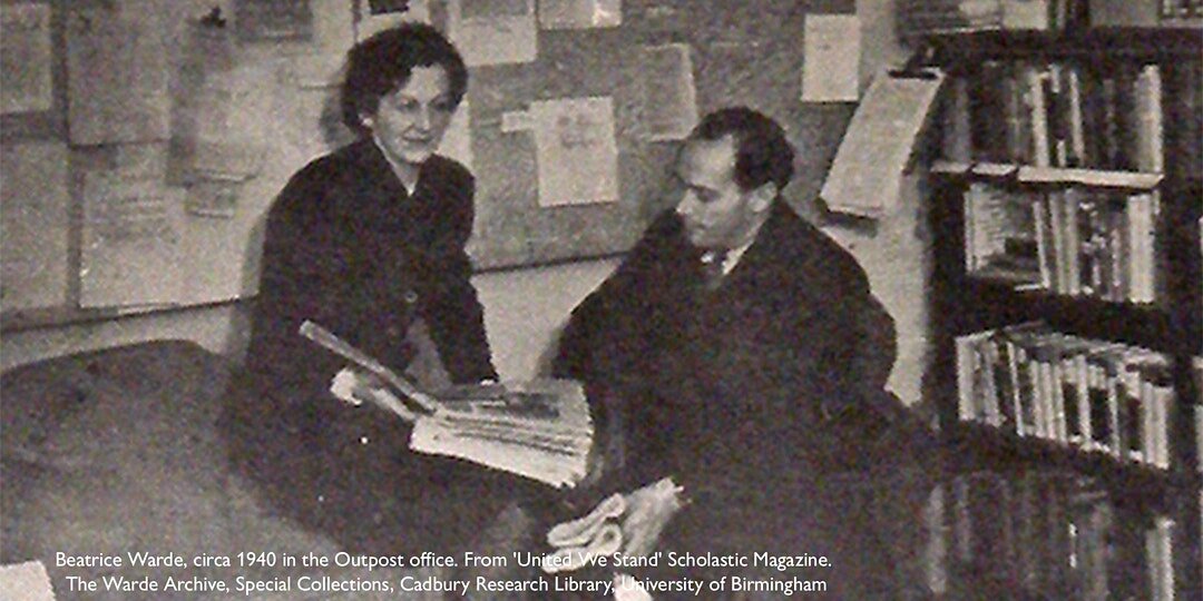 VJ Day Diary of Beatrice Warde