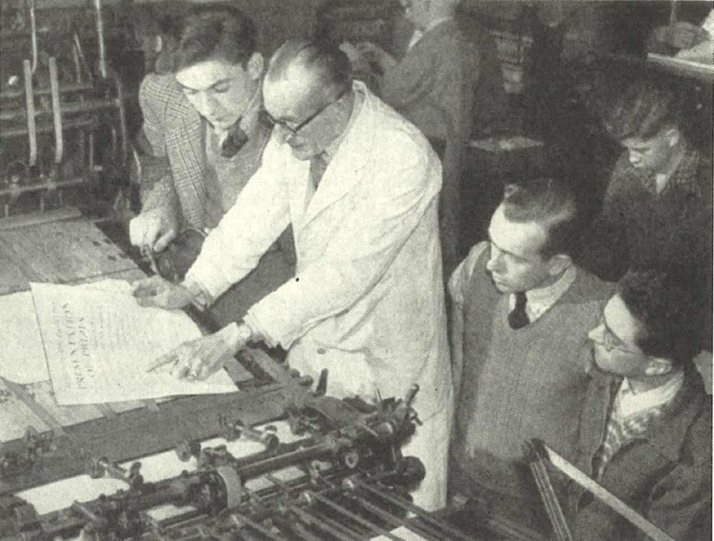 Leonard Jay: a pioneer of  printing education 
