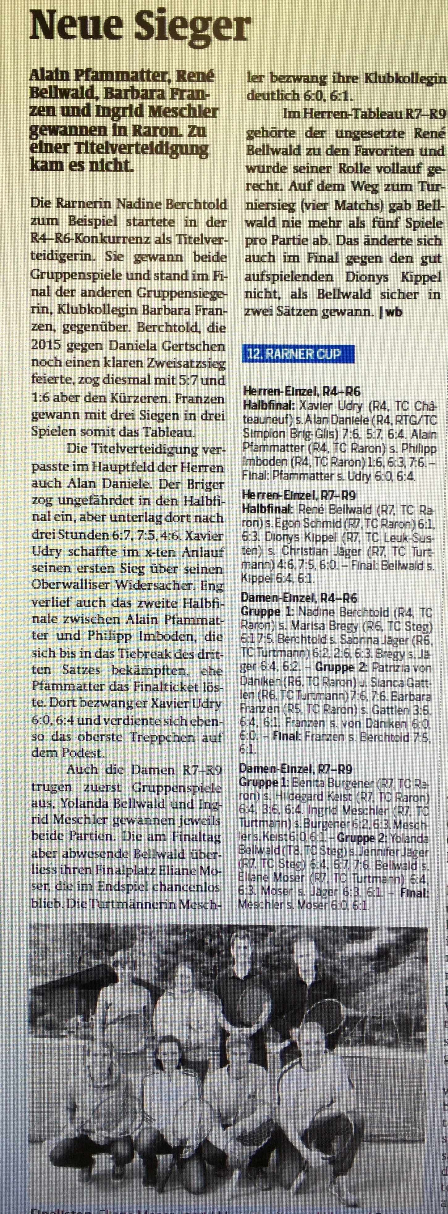 12. Rarnercup 2016