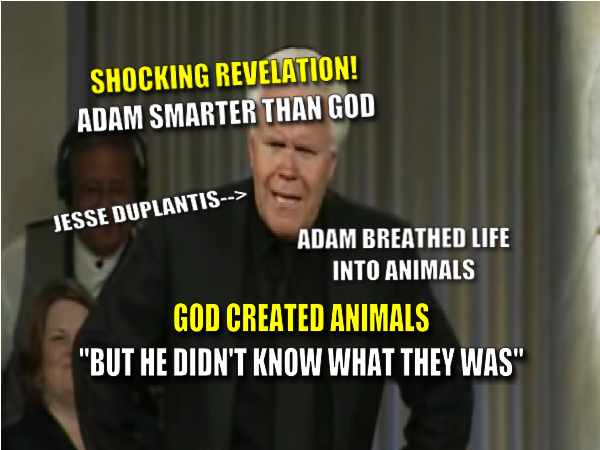 SHOCKING REVELATION! Adam Smarter than God, Asserts Jesse Duplantis —  Pirate Christian Media