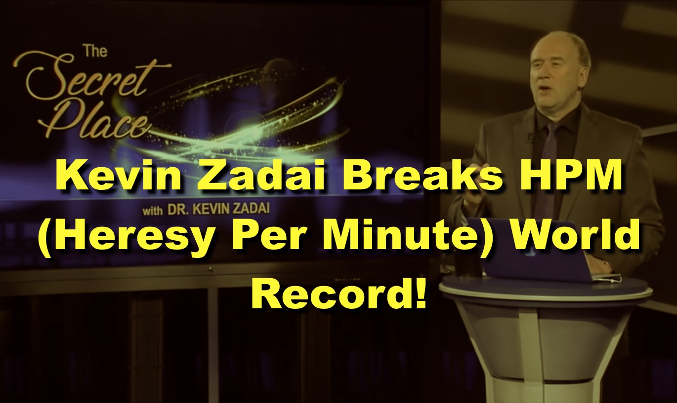 Kevin Zadai Breaks HPM (Heresy Per Minute) World Record!