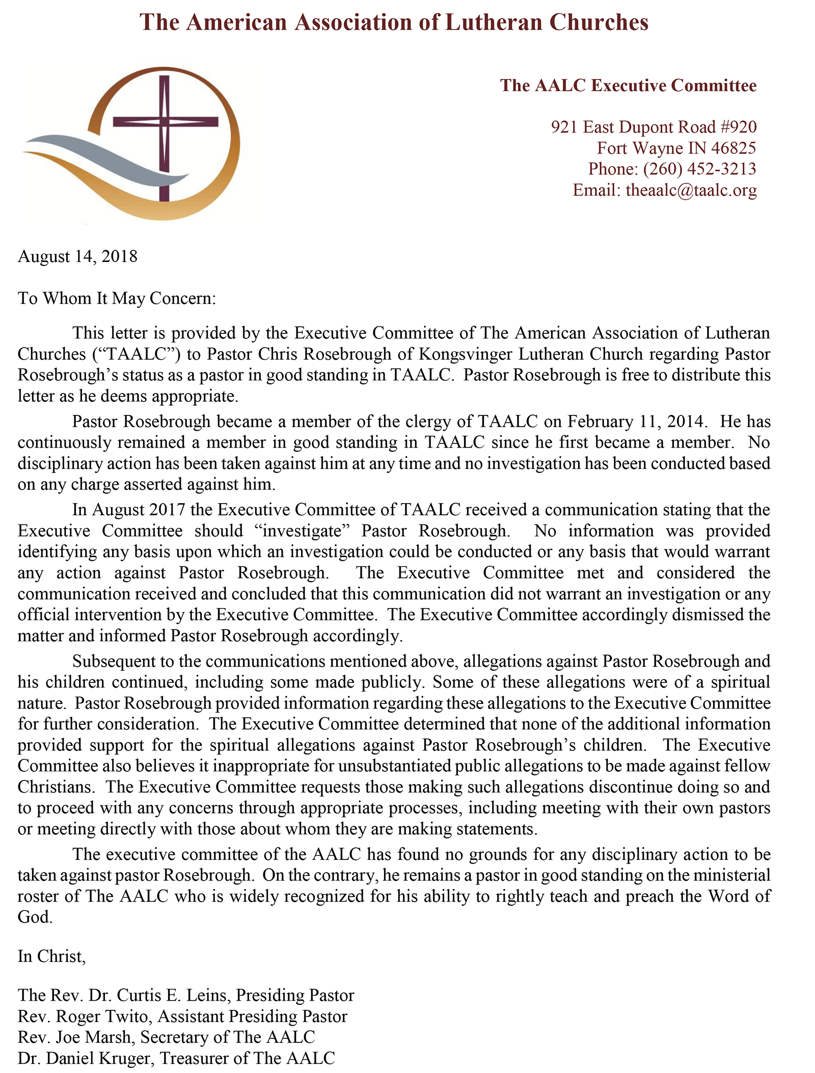 2018_08_14_Ltr from Executive Committee re Pastor Rosebrough.png