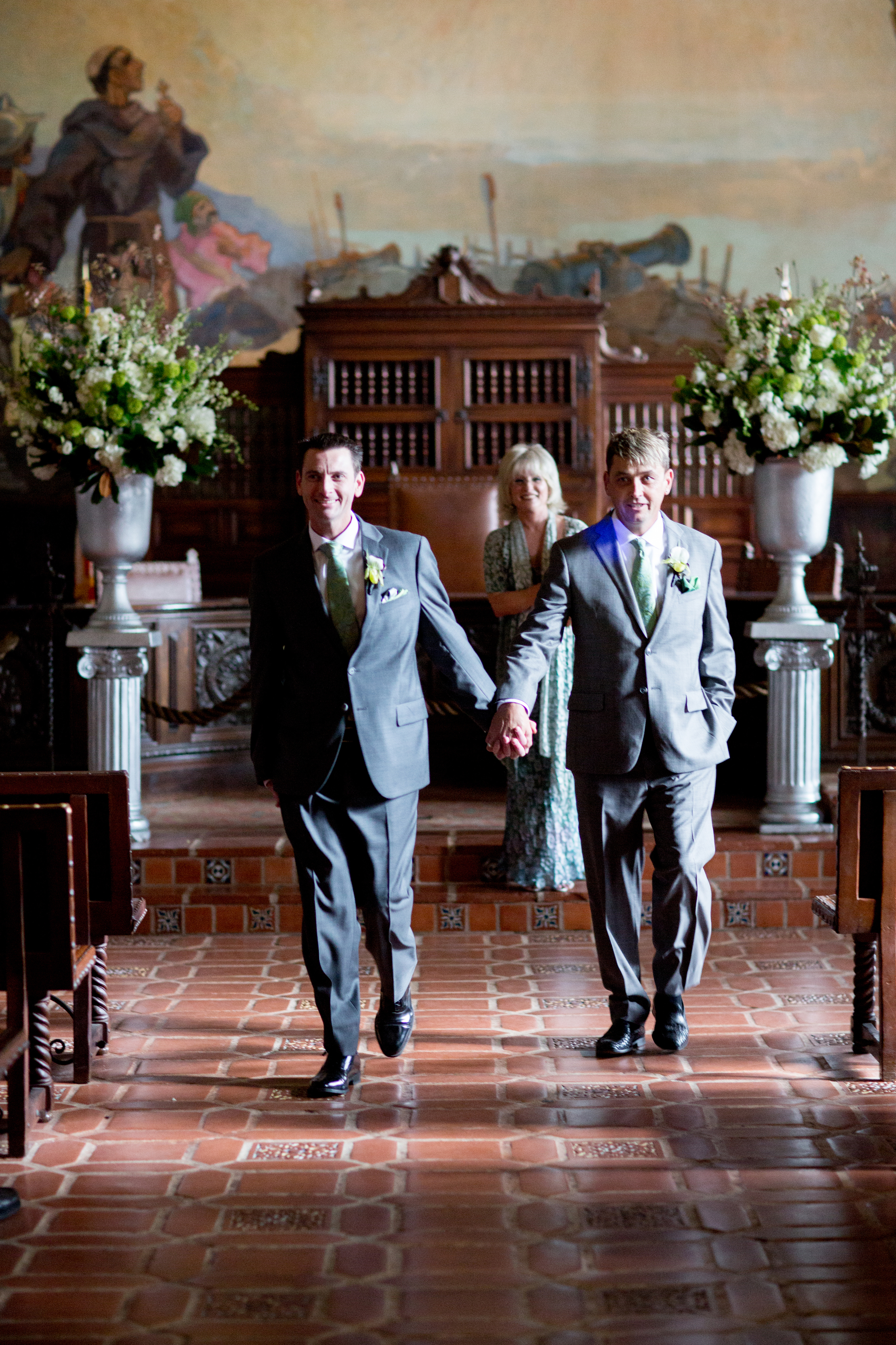 Wedding Ceremony at the Santa Barbara Courthouse | Miriam Lindbeck | Photography by Anna Costa