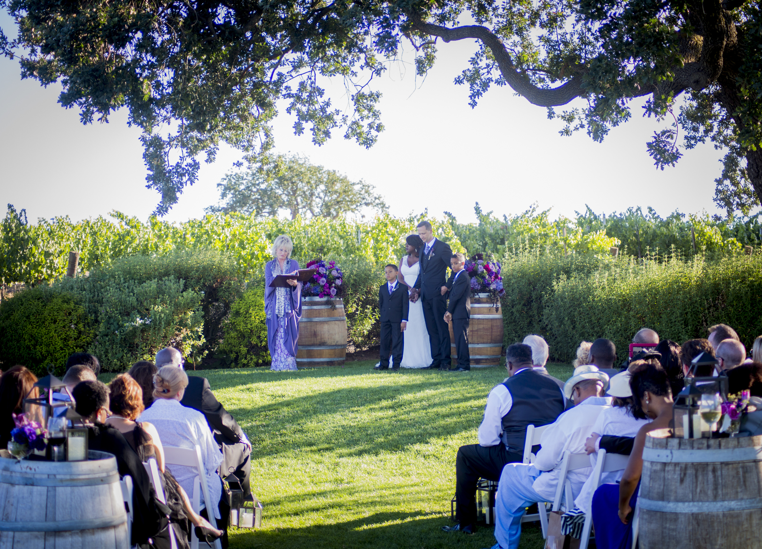 Willa Kveta Photography | Montecito Private Estate Wedding Officiated by Miriam Lindbeck