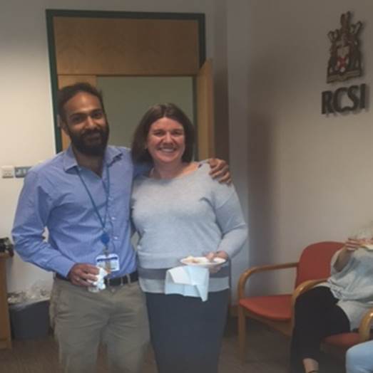 Imran Sulaiman and Elaine MacHale