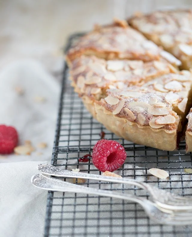 Bakewell beauty.
That is all. 
Shot last month for Boardman &amp; West, Food stylists.

#bakewelltart #chloeandcamera #foodphotography #foodstylists #raspberry #canon5dmark1v #macro #sheshoots #slowliving