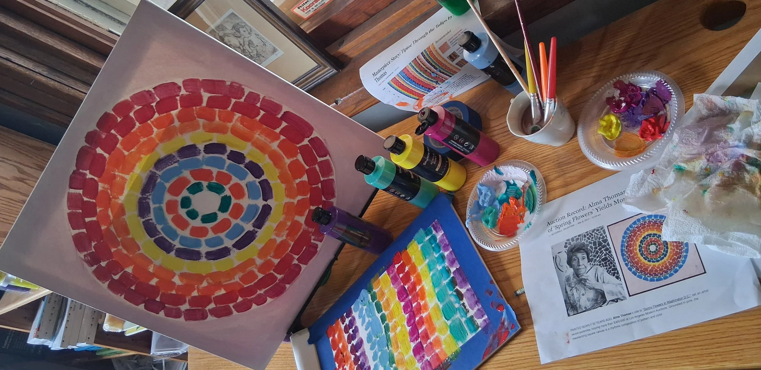 Kids' Summer Art Studio | Inspired by Alma Thomas