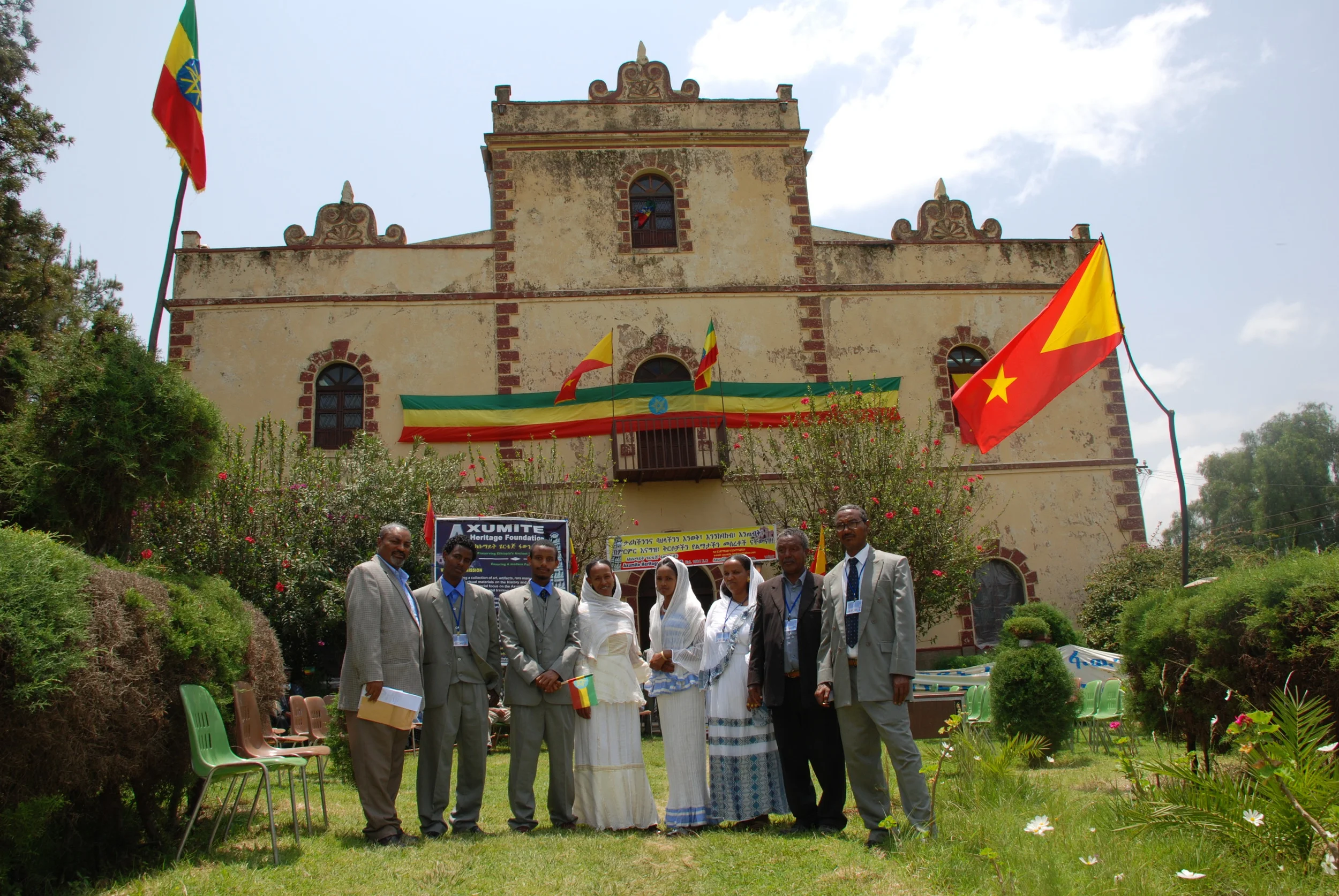 The library is a focal point of civic pride for the residents of Axum.