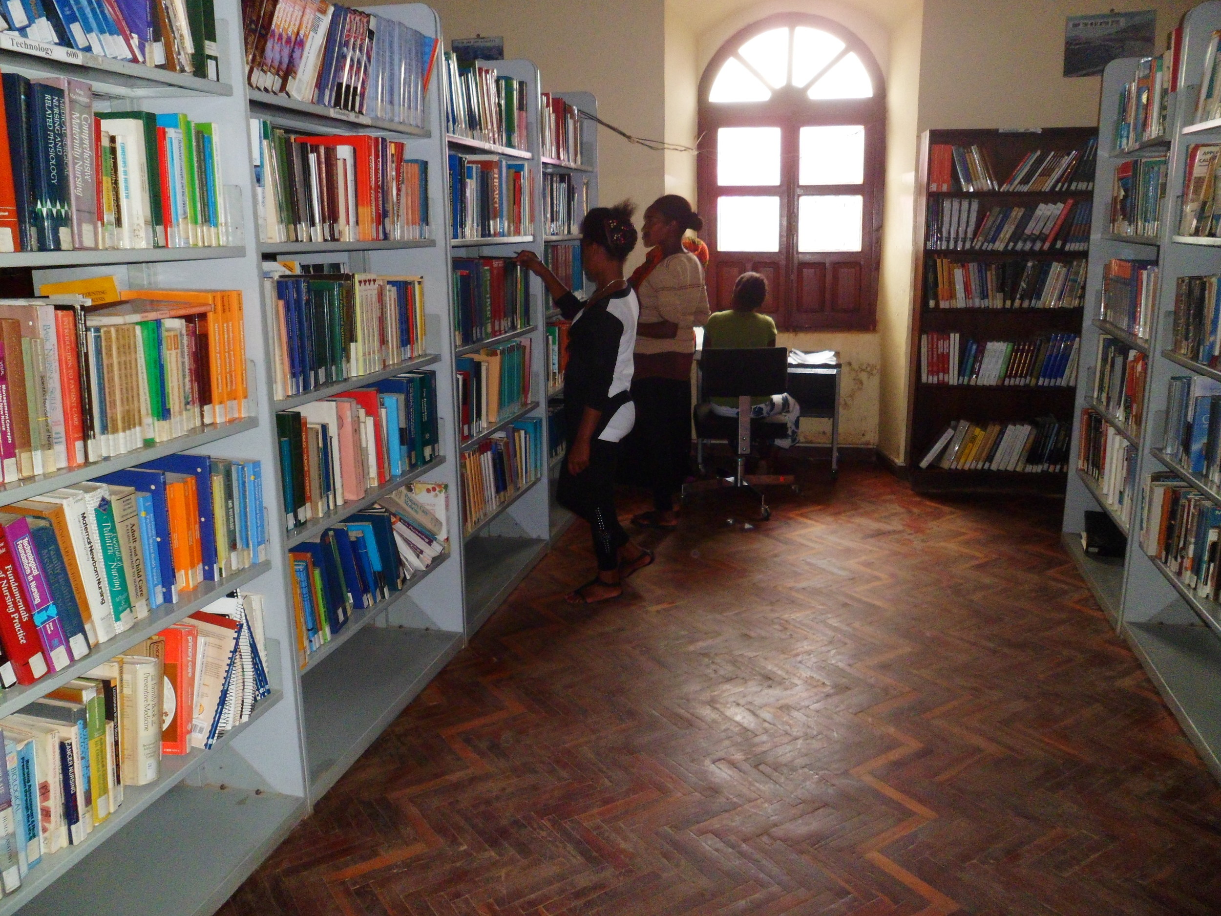  With 20,000 books in its possession, the library offers resources that are unavailable anywhere else in the city. 