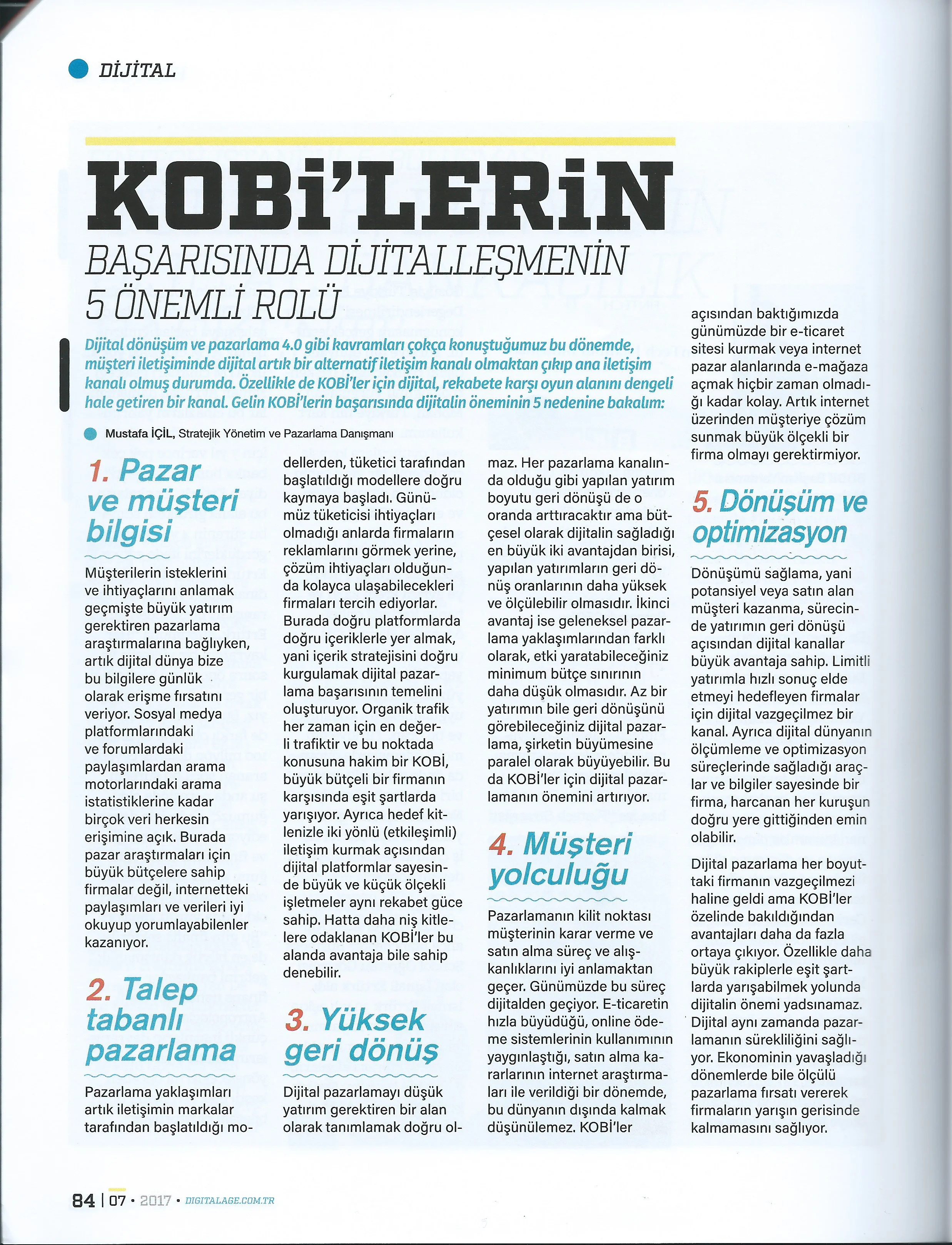 2017_07 (DigitalAge _ KOBI Basarisinda Dijitallesmenin 5 Onemli Rolu)