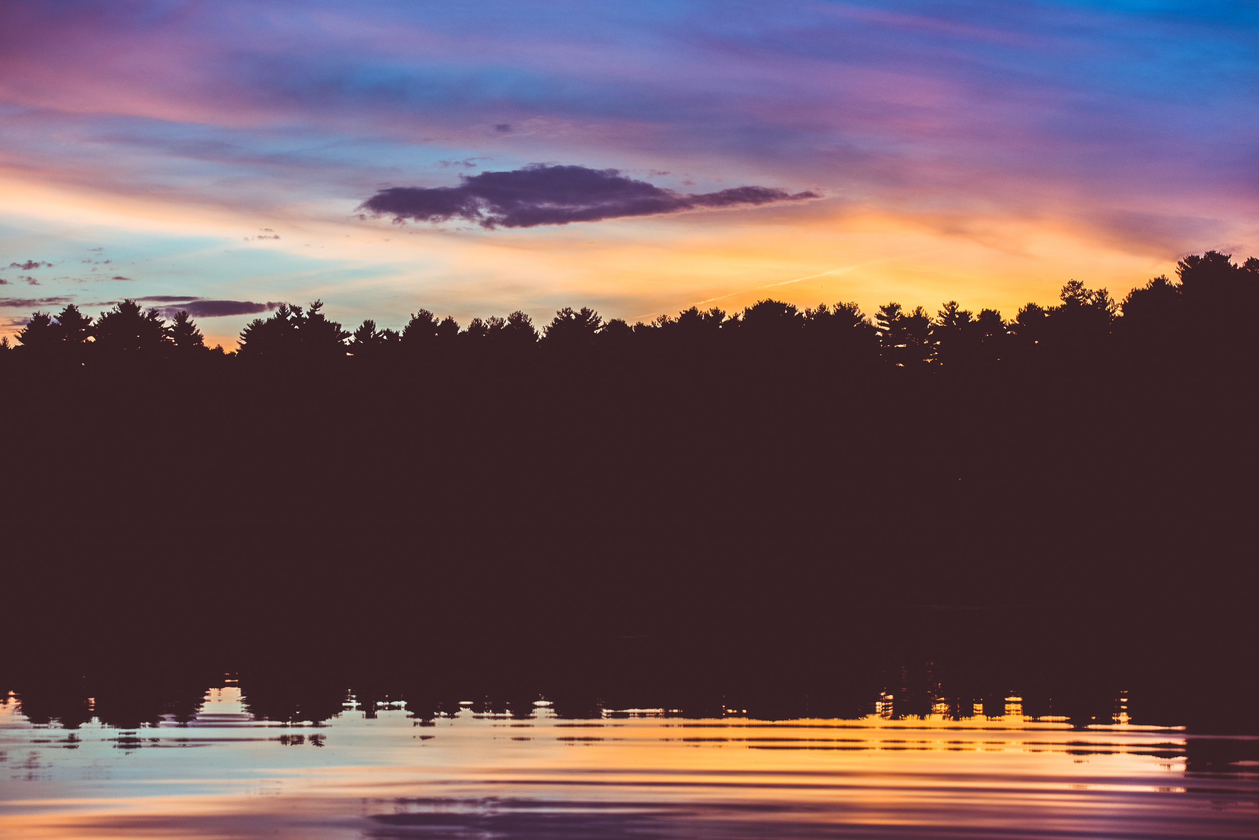 Watercolor Sunset