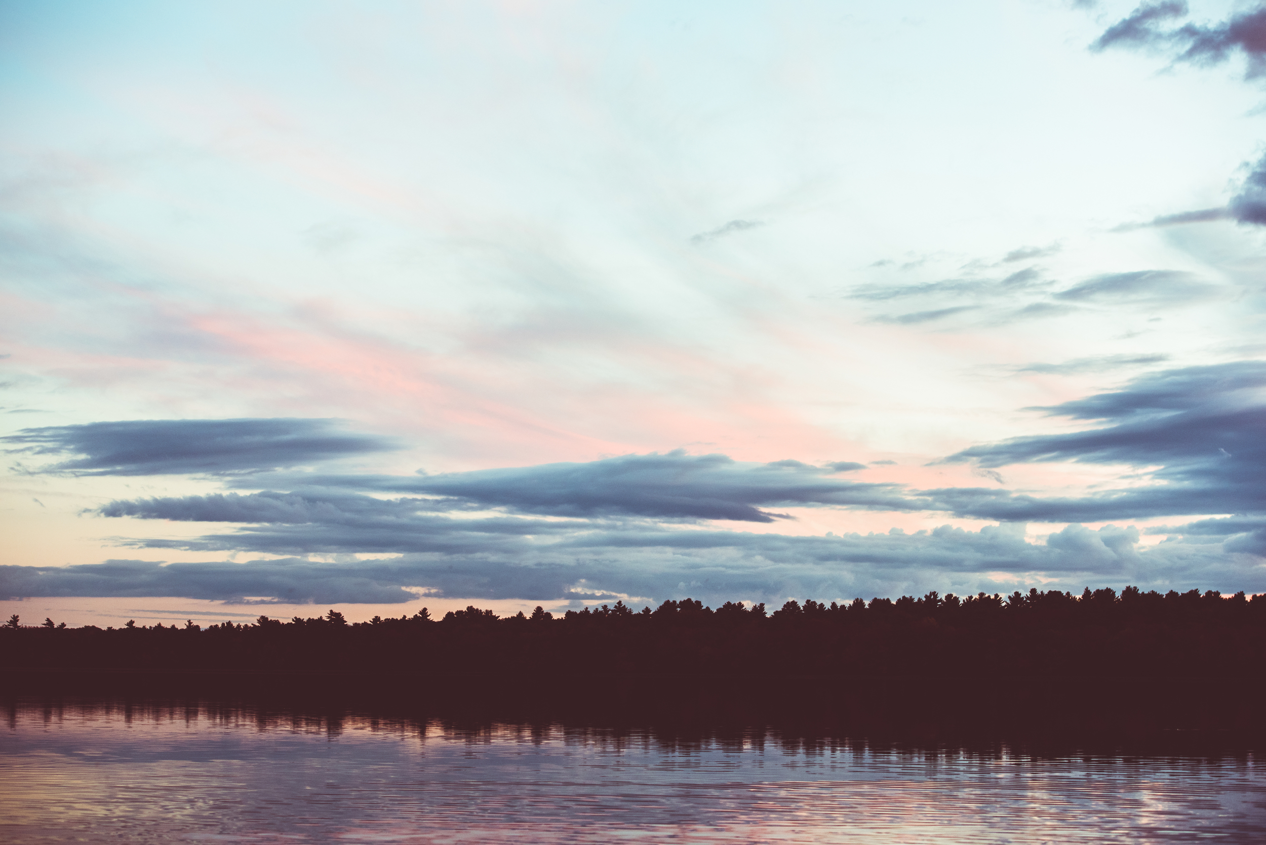 Sunset on the Lake