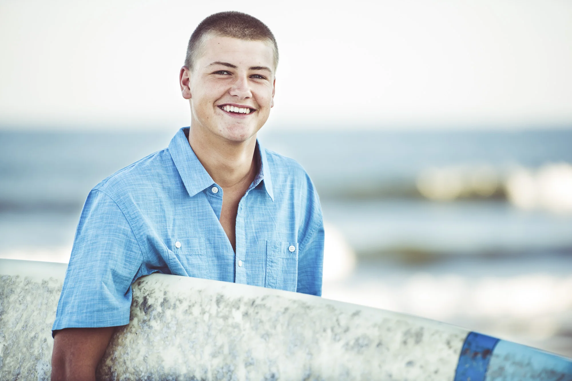 Senior Portrait of a Surfer