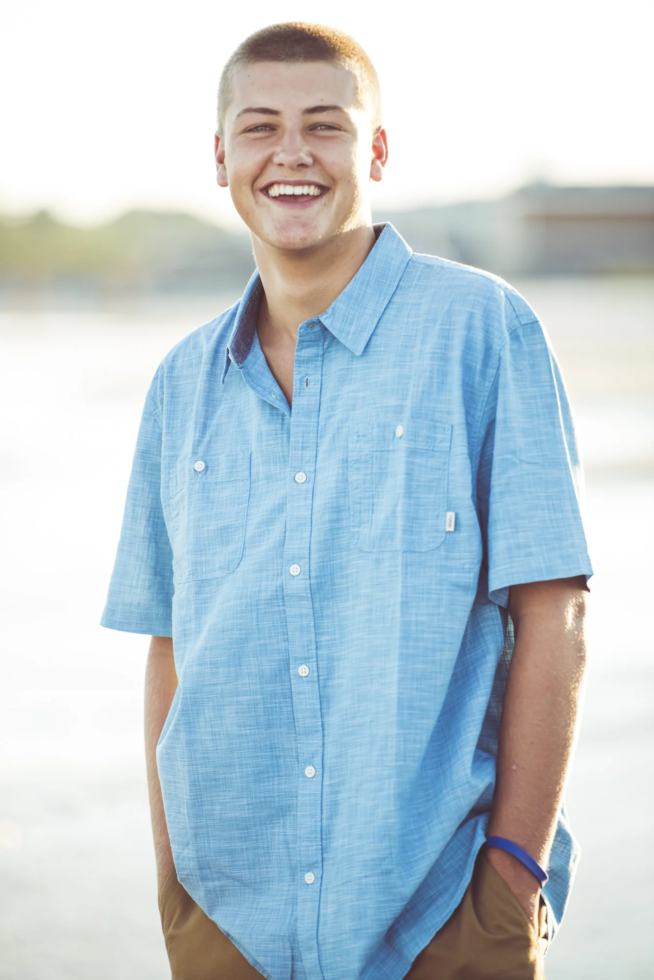 Senior Portrait on the Beach