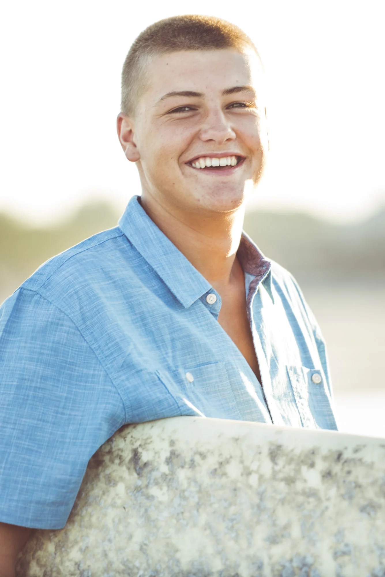 Brian's Surfer Senior Portrait