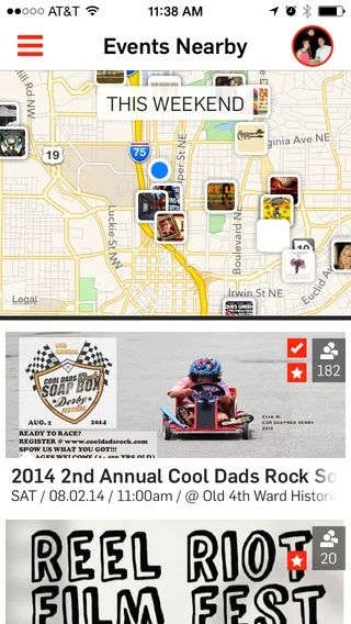 Time Out World event iPhone app