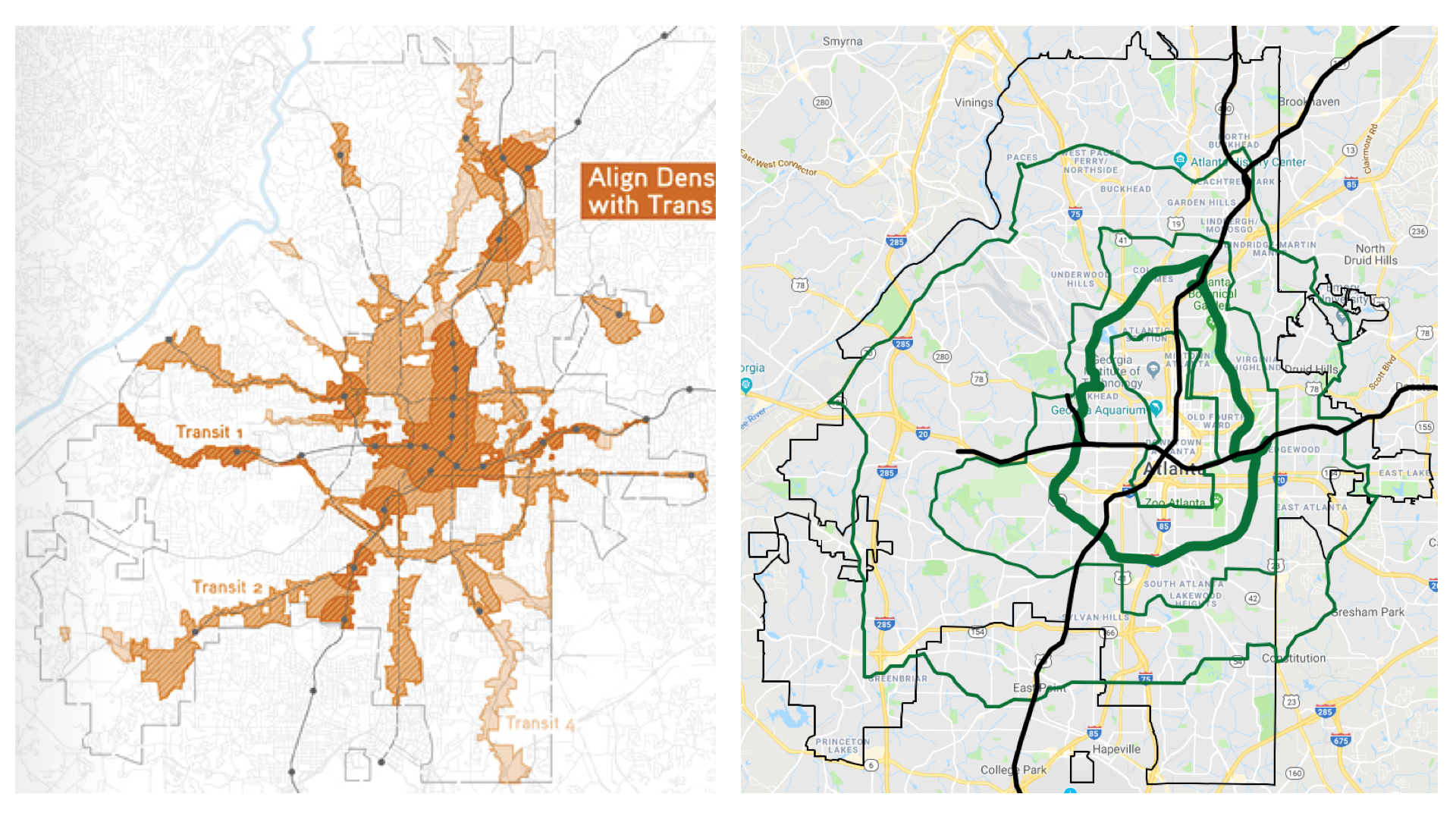 Aligning Transit with Density