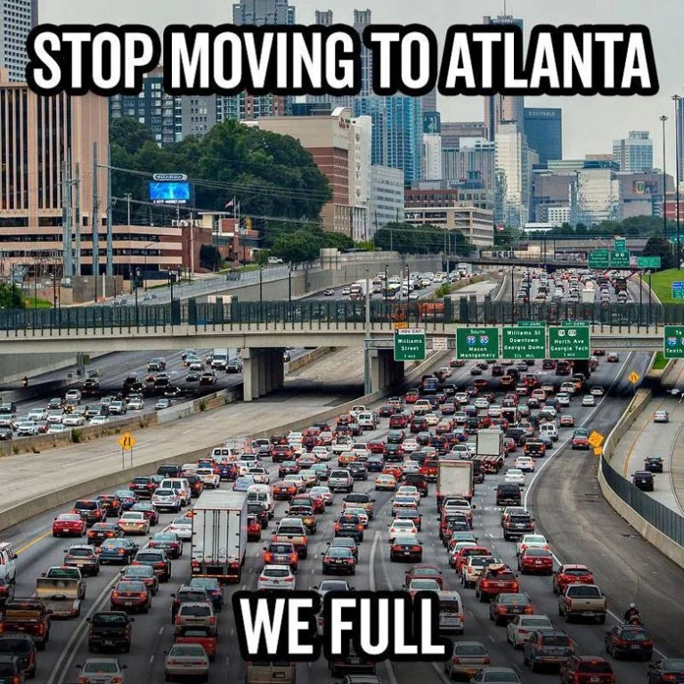 Atlanta's roads in 2045