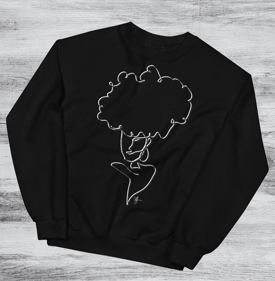 Perfect for this 🥶❄️ weather and the latest edition to your loungewear collection: Illustration Sweatshirt in Black🖤 now available on my shop!
Get yours now 👌🏽