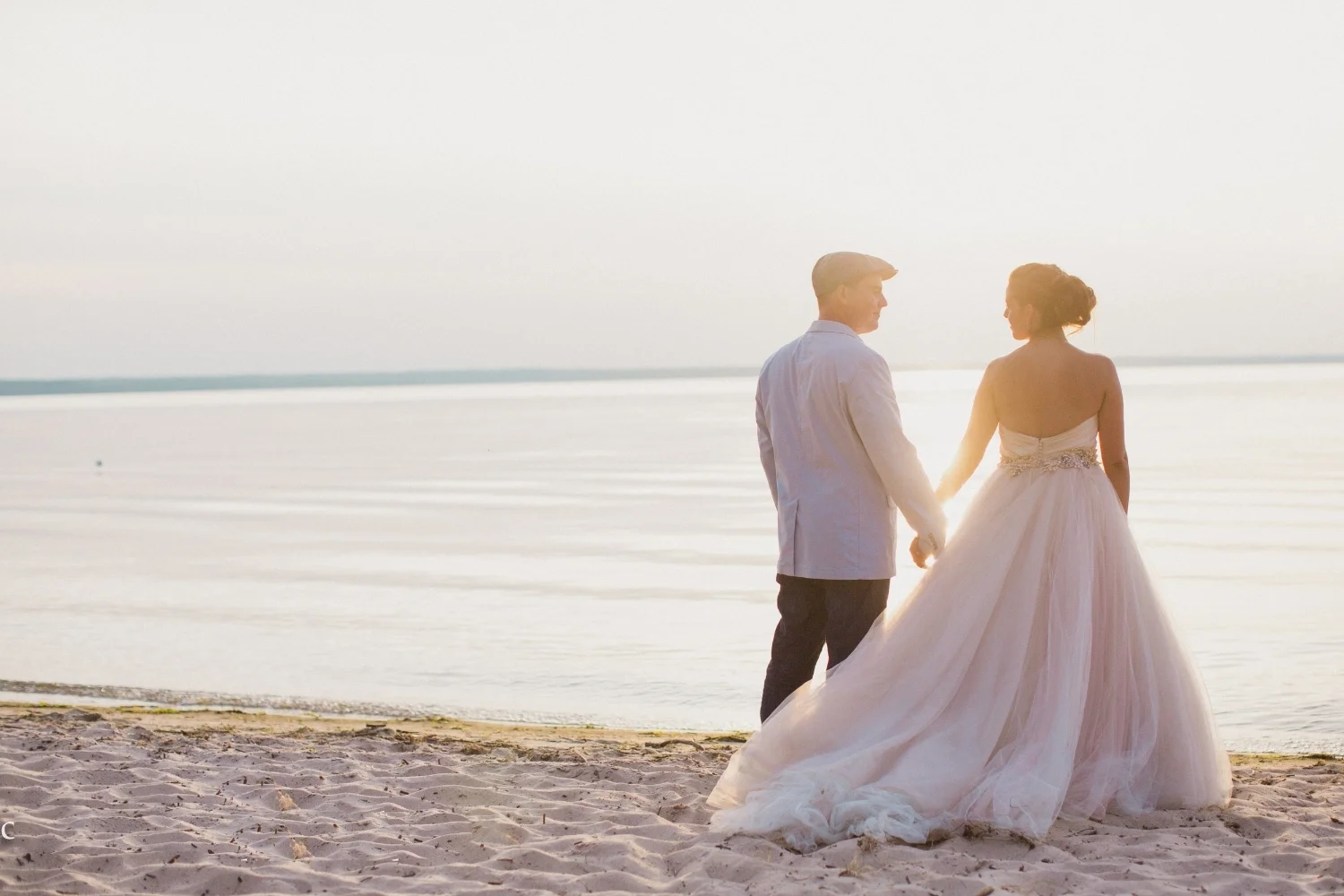 calling lake wedding