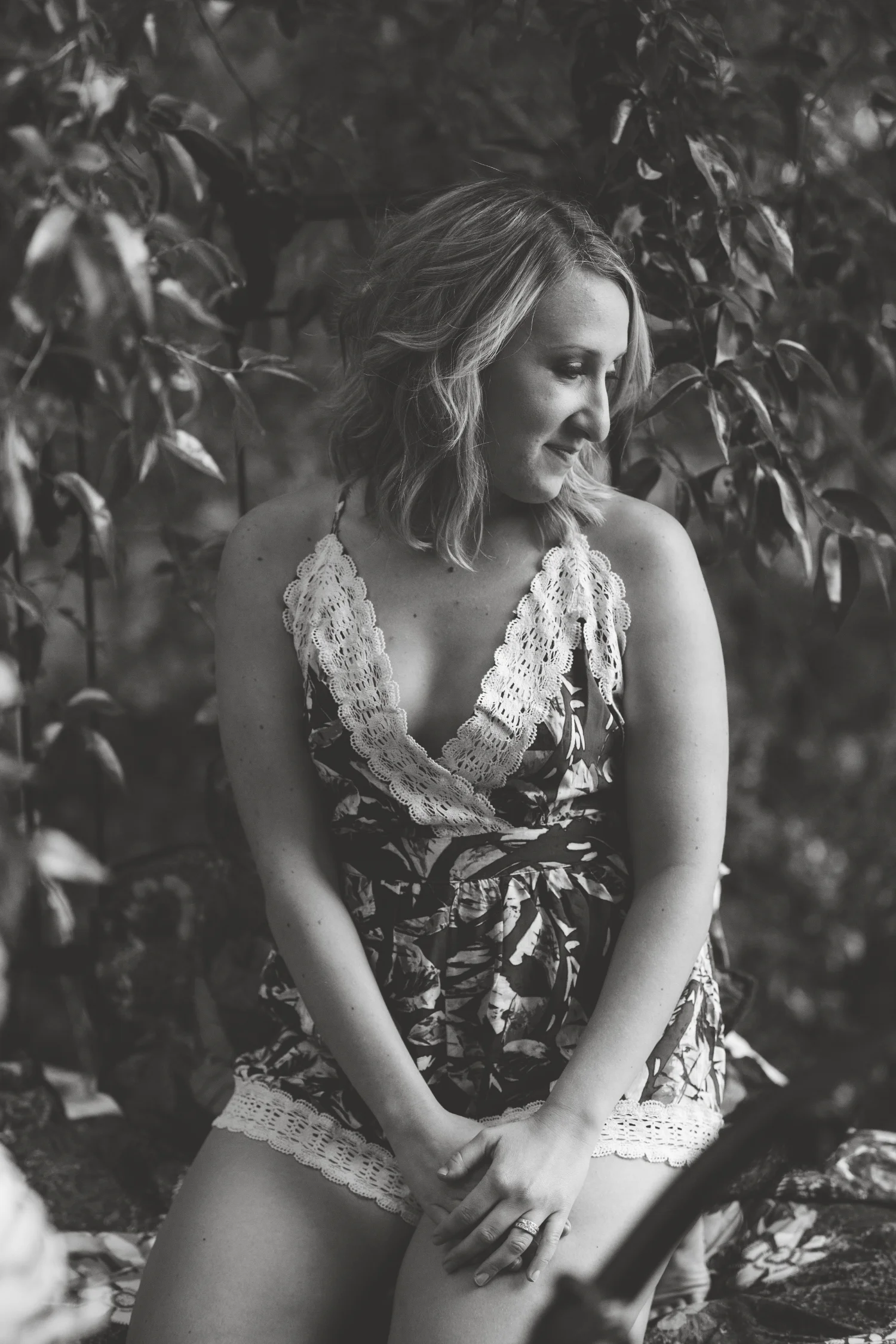 forest outdoor boudoir