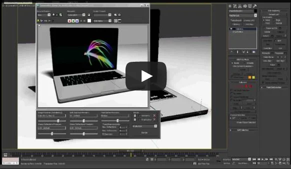 How to Model, Texture, Light and Render a Macbook in 3ds Max