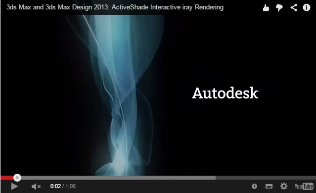 Autodesk 3ds Max 2013 Announced - New Features Videos