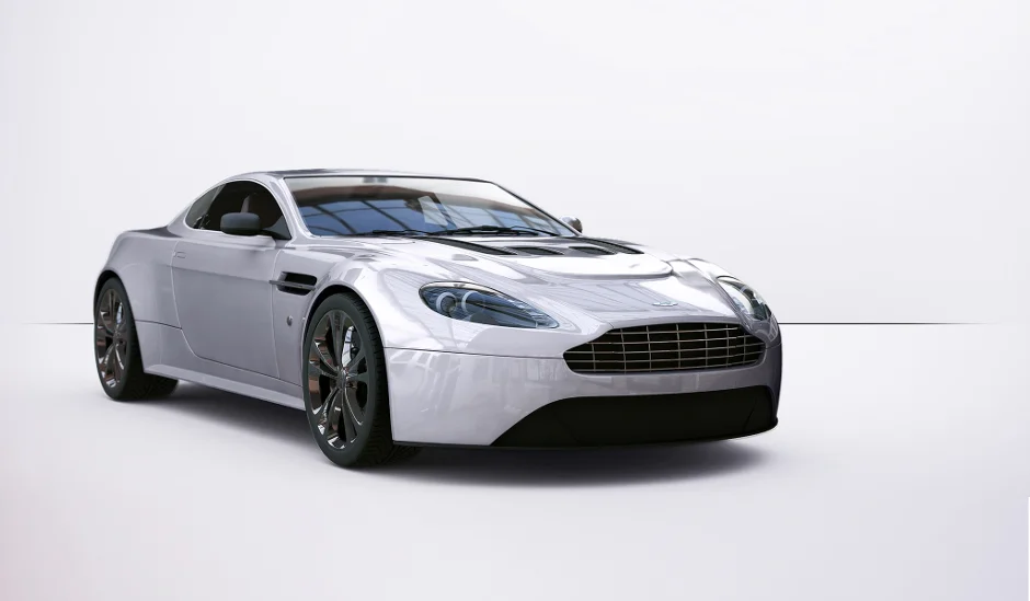 Aston Martin Rendered with Keyshot and Mental Ray