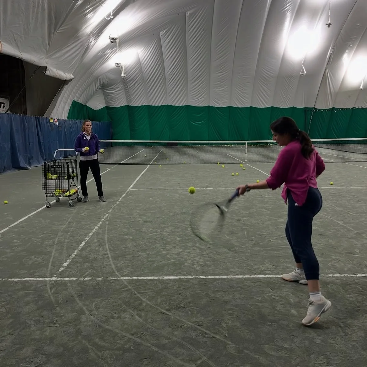 🎾 Ready to pick up a racquet? Our next 8-week Learn Tennis Now session kicks off in November!
Learn Tennis Now is the fastest and most affordable way to start playing. This adult beginner program covers all the fundamentals — from serves to r