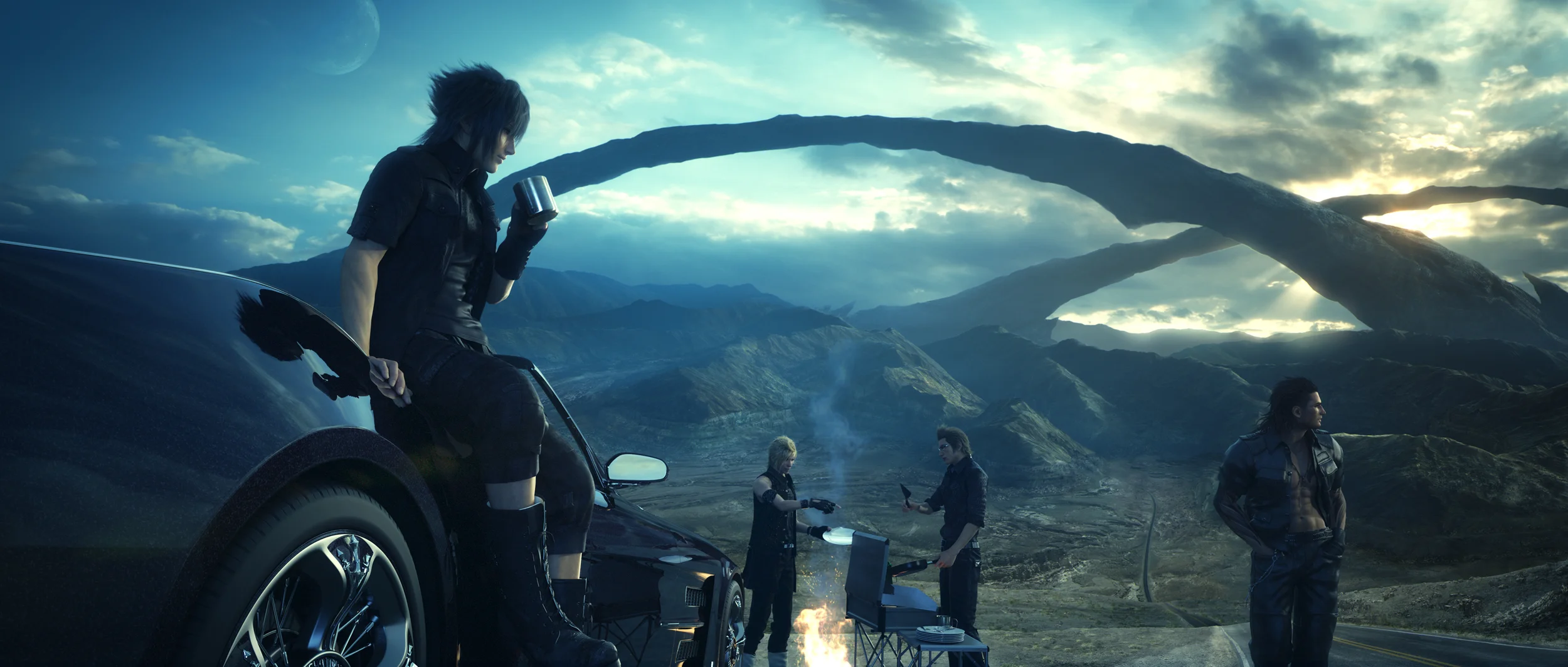 Final Fantasy XV - Modo Conducción