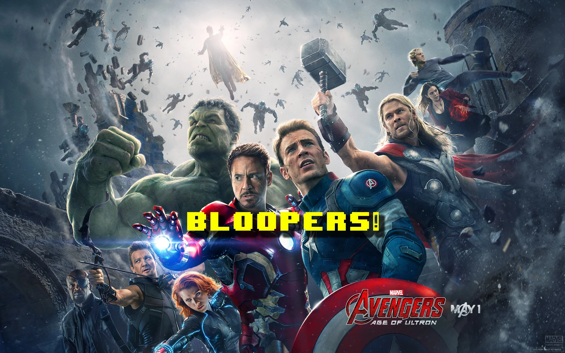 Avengers: Age Of Ultron - Bloopers!