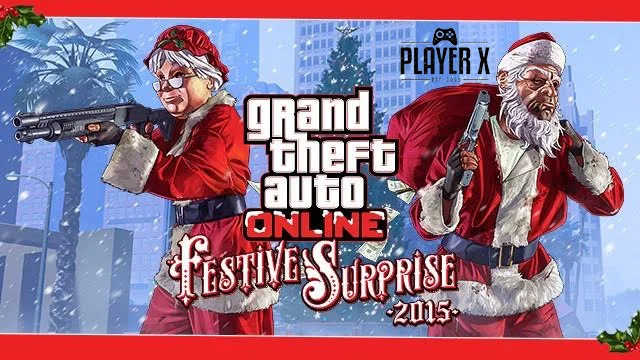 Celebra la Navidad con la nueva actualización de Grand Theft Auto On Line.