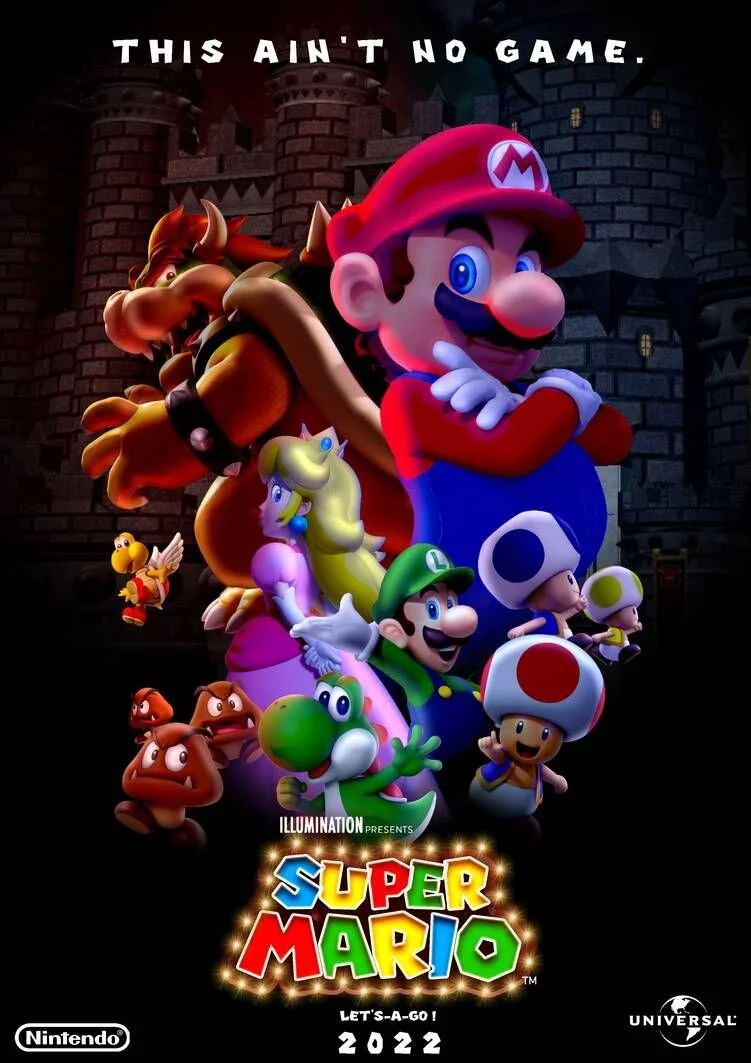Estos serán los actores de la nueva película de Super Mario Bros!