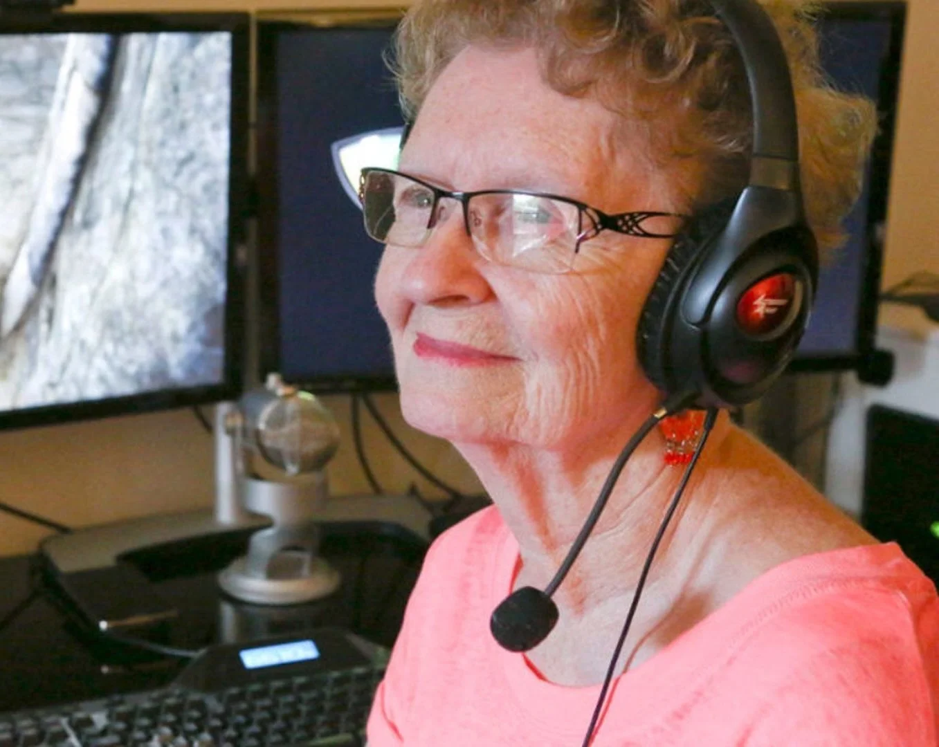 No estoy llorando, se me metió algo en el ojo. Abuela Skyrim puede que no vuelva a jugar