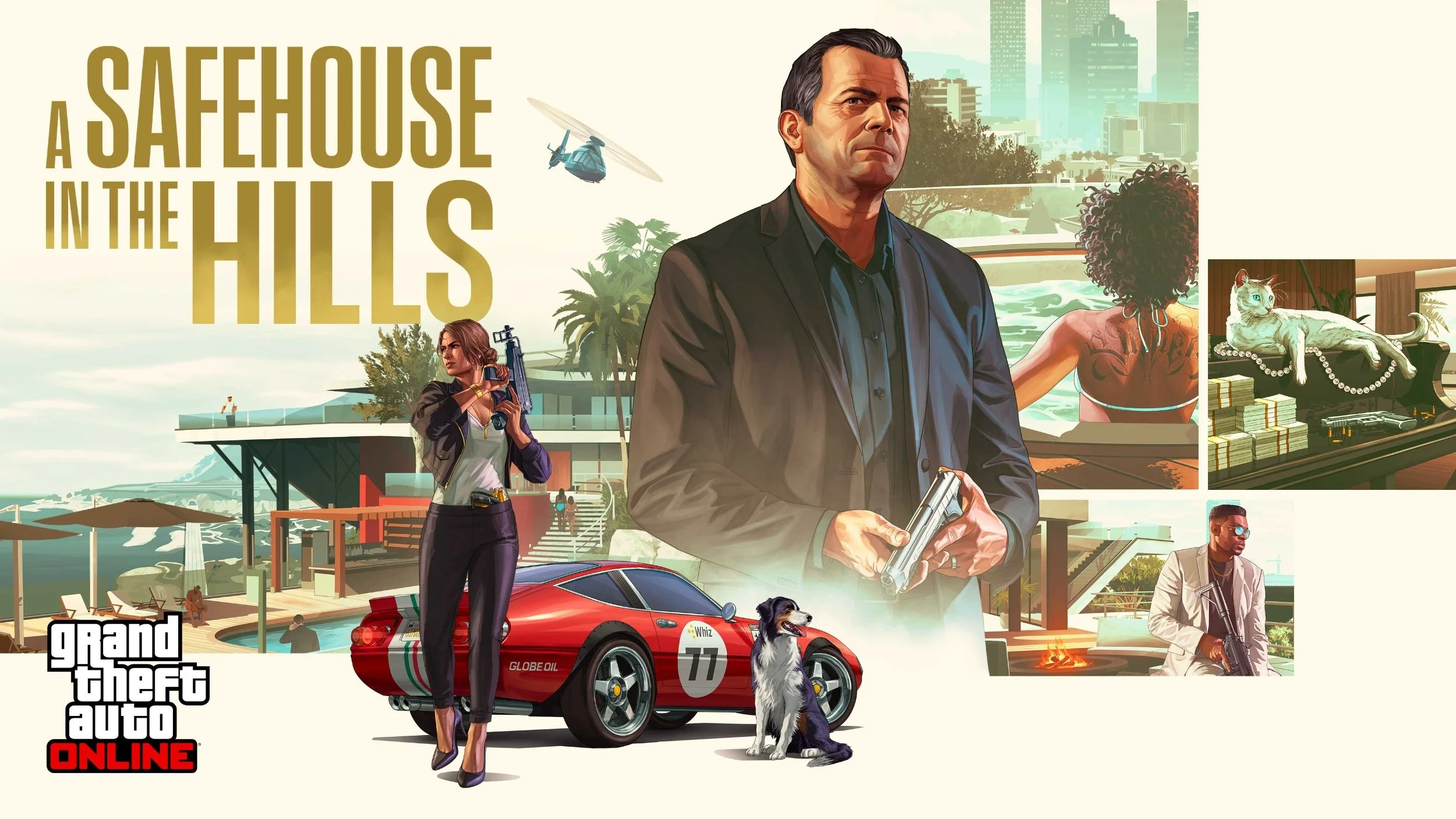 GTA Online estrena tres mansiones de lujo repletas de funciones inéditas: la actualización más ambiciosa de la historia del modo online