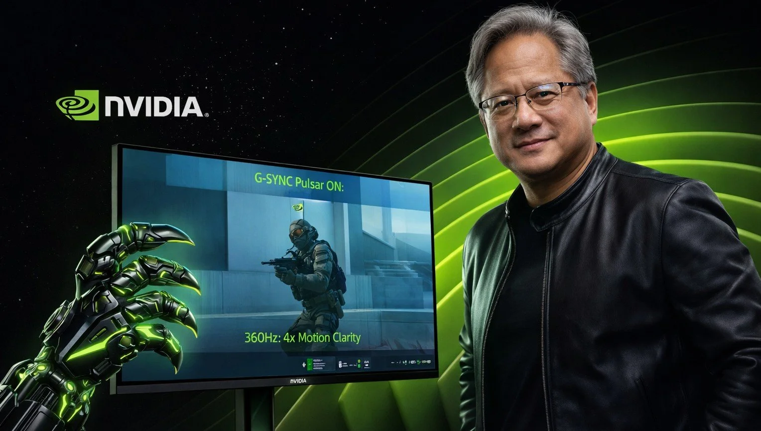 NVIDIA G-SYNC Pulsar: la próxima revolución en monitores gaming ya es real y amplía la claridad de movimiento más allá de los 1 000 Hz
