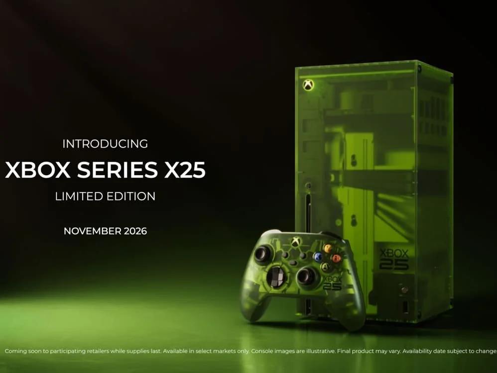 Xbox celebra su 25 aniversario con una espectacular Series X de edición limitada inspirada en la consola original