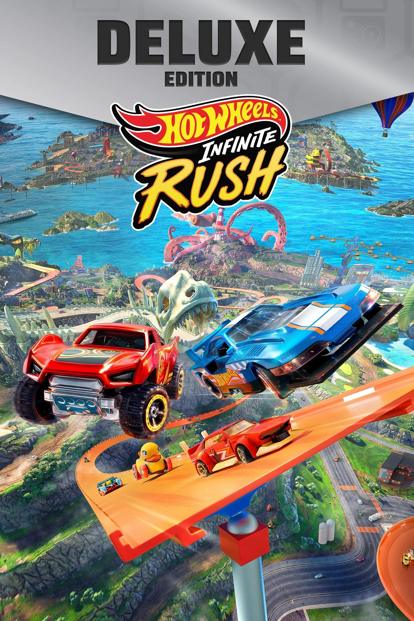 Hot Wheels Infinite Rush es oficial: carreras en mundo abierto, jefes finales y más de 150 vehículos coleccionables