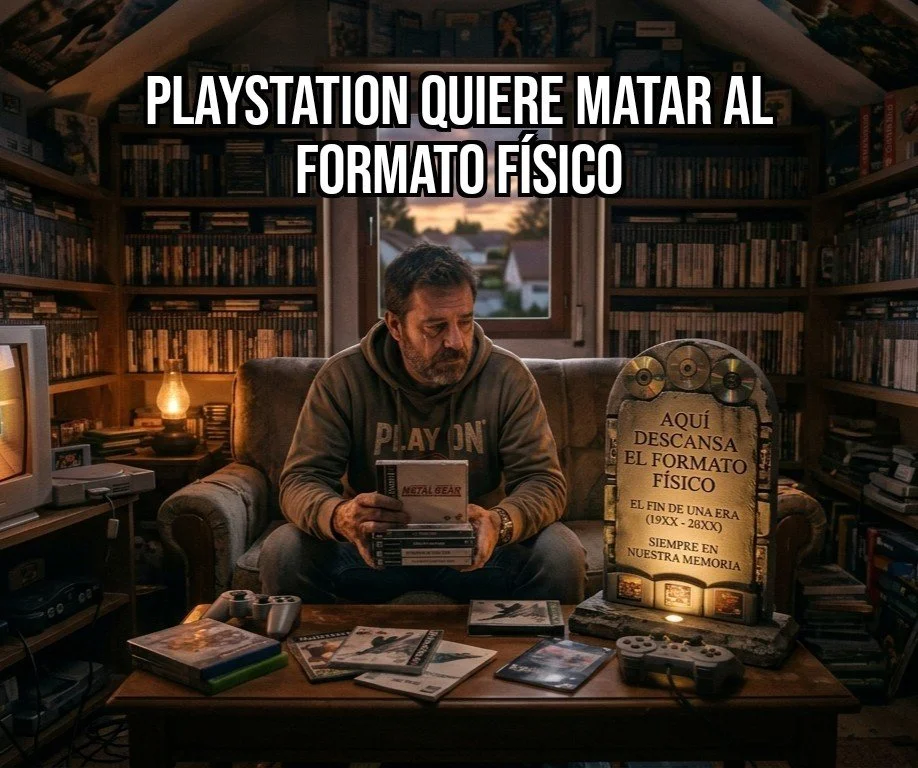 PlayStation confirma el fin de los juegos físicos: todos los nuevos lanzamientos serán exclusivamente digitales a partir de 2028