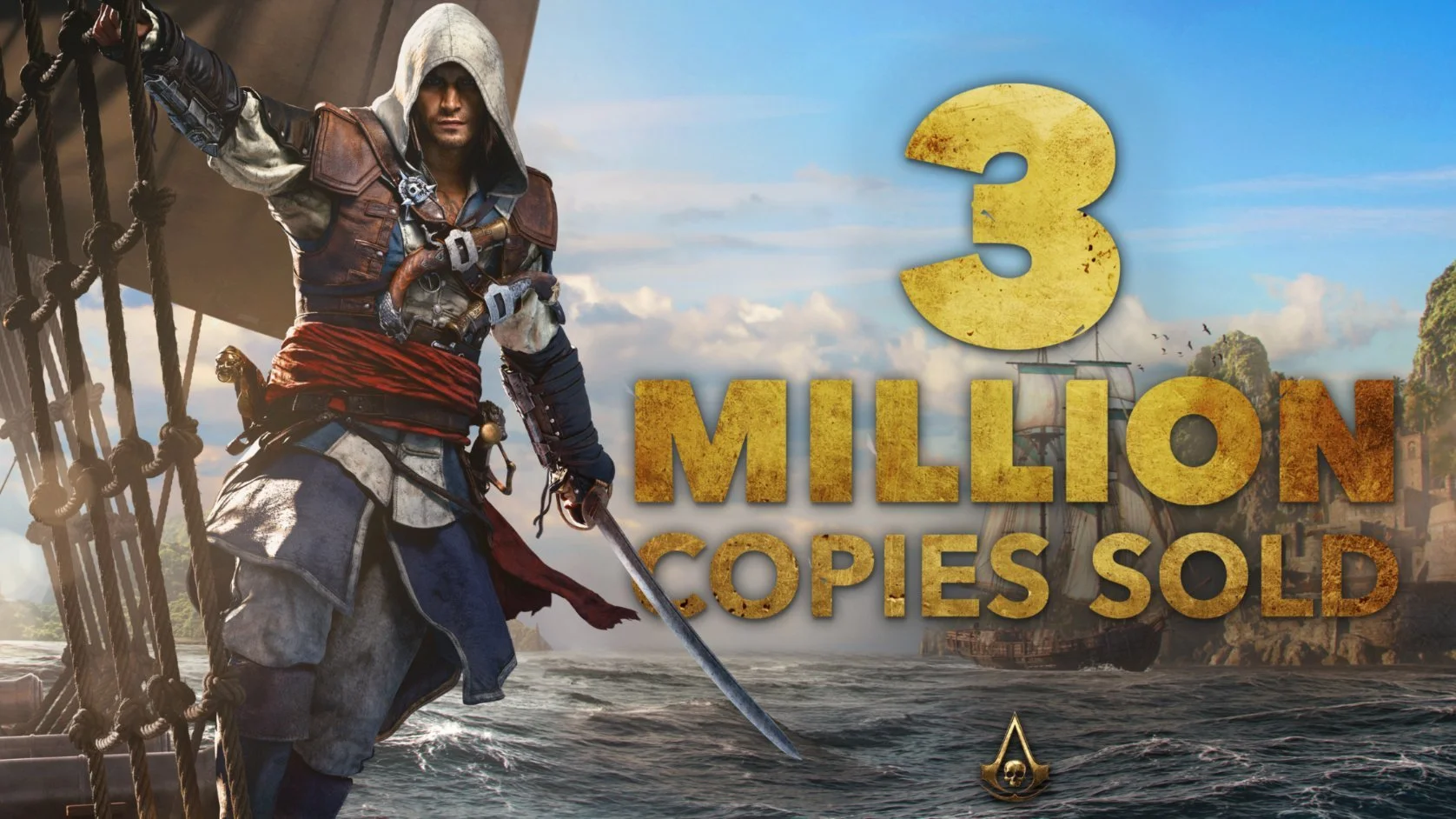 Assassin's Creed Black Flag Resynced supera los 3 millones de copias vendidas en solo una semana y confirma su enorme éxito