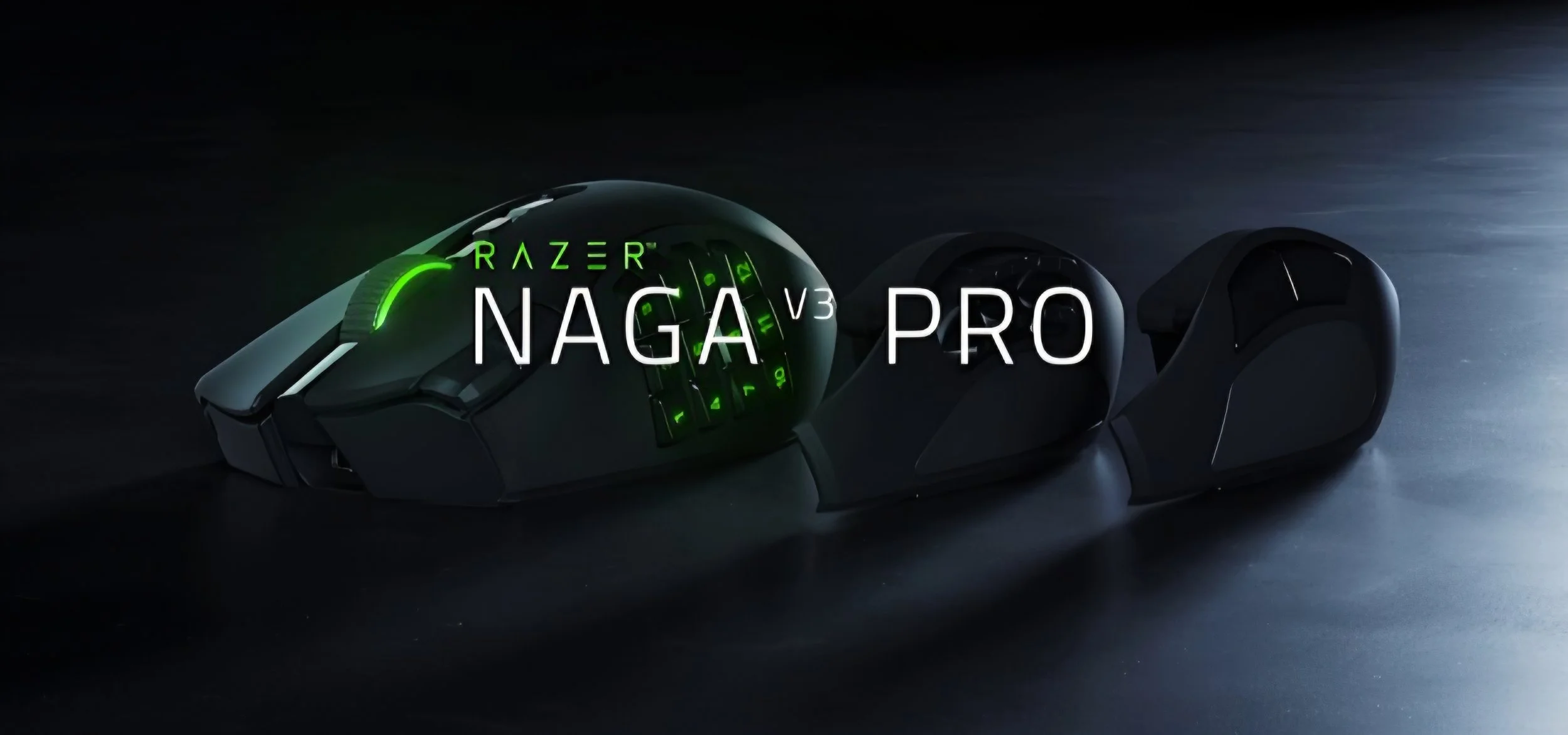 Razer Naga V3 Pro: el ratón que se transforma según el género cambiando una sola pieza
