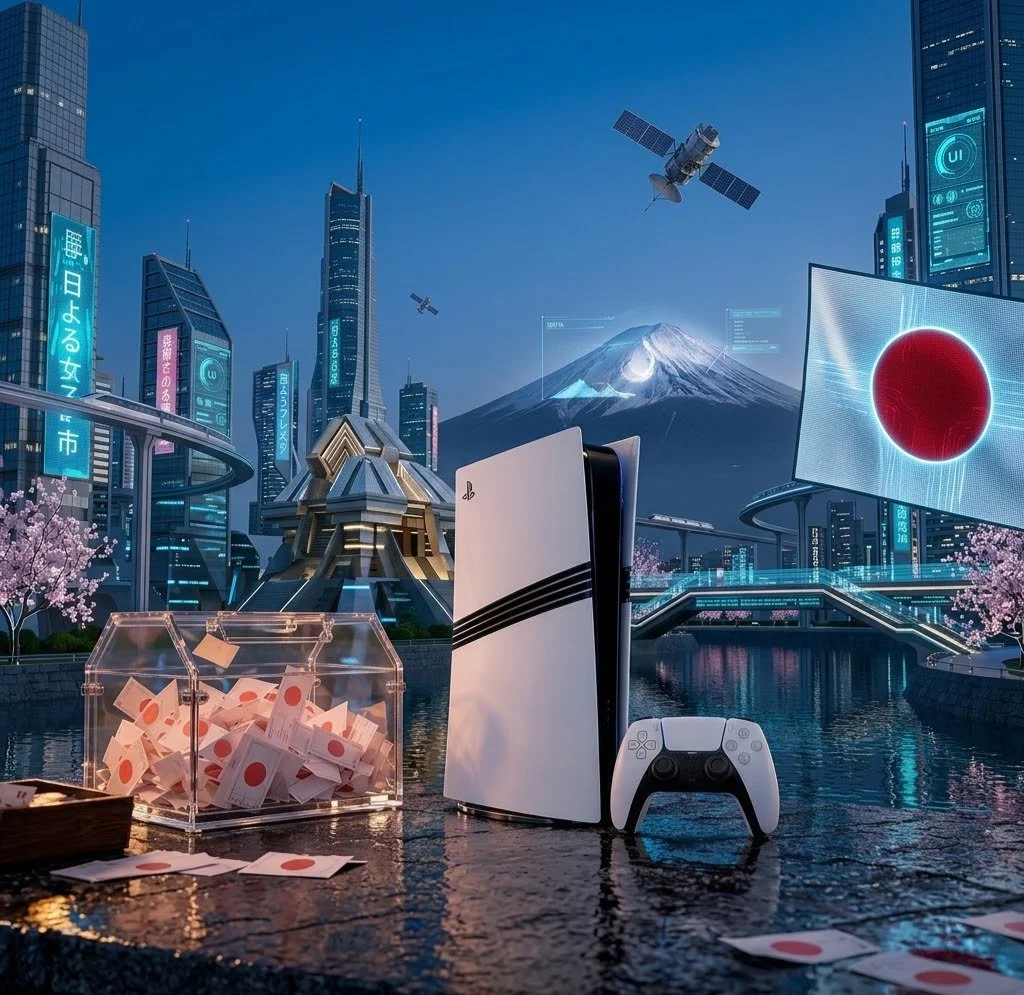 Sony recurre a un sorteo para vender PS5 Pro en Japón: exige 60 horas de juego para poder comprarla
