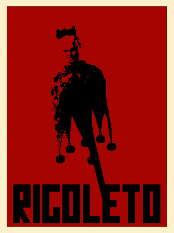 Rigoletto Poster, Graphic Design 