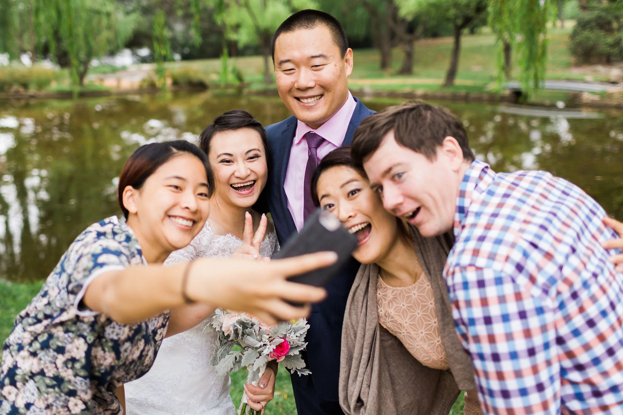 Wedding selfie - Canberra Small Weddings