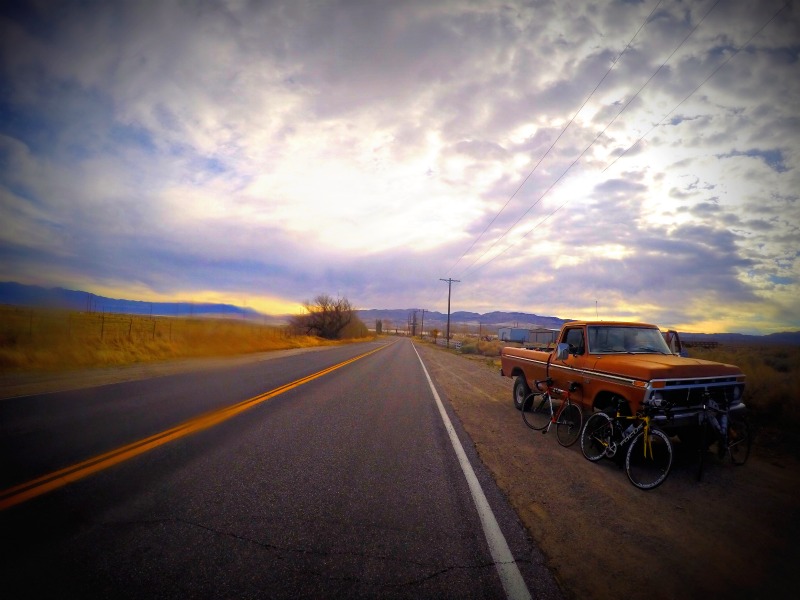 I took this photo, inadvertently, right when we turned to CA Highway 190. It underscores the beauty of this place that, no matter how horrible I felt, kept me wanting to ride.